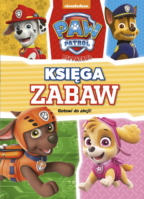 Image of Psi Patrol Księga Zabaw Gotowi do akcji