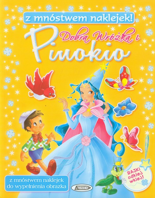 Image of Dobra Wróżka i Pinokio Z mnóstwem naklejek!