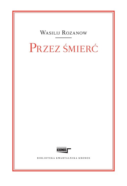Image of Przez śmierć