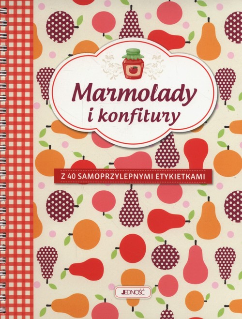 Image of Marmolady i konfitury z 40 samoprzylepnymi etykietkami
