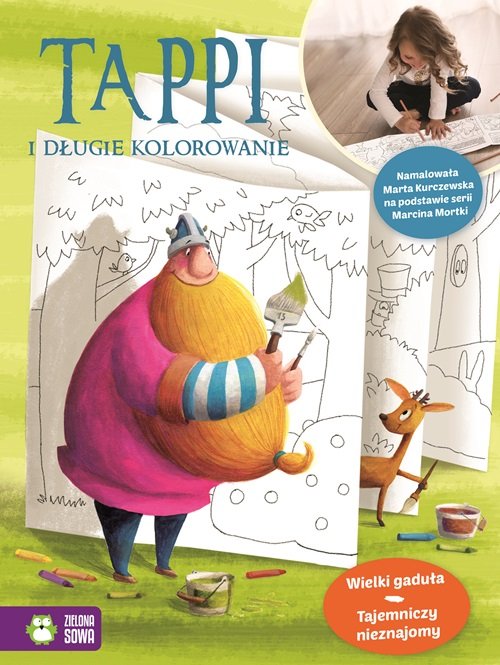 Image of Tappi i długie kolorowanie Wielki gaduła Tajemniczy nieznajomy