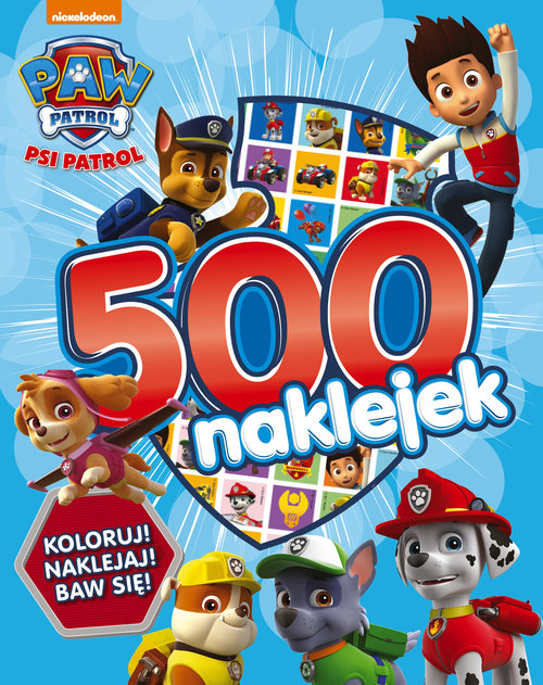 Image of Psi Patrol 500 naklejek