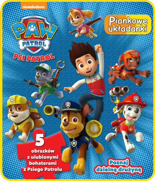 Image of Psi Patrol Piankowe układanki