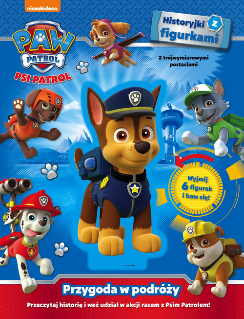 Image of Psi Patrol Historyjki z figurkami Przygoda w podróży