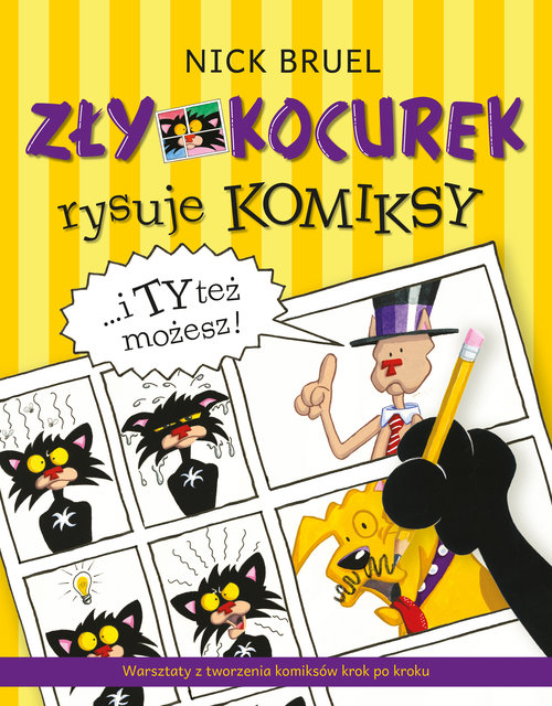 Image of Zły Kocurek rysuje komiksy i Ty też możesz