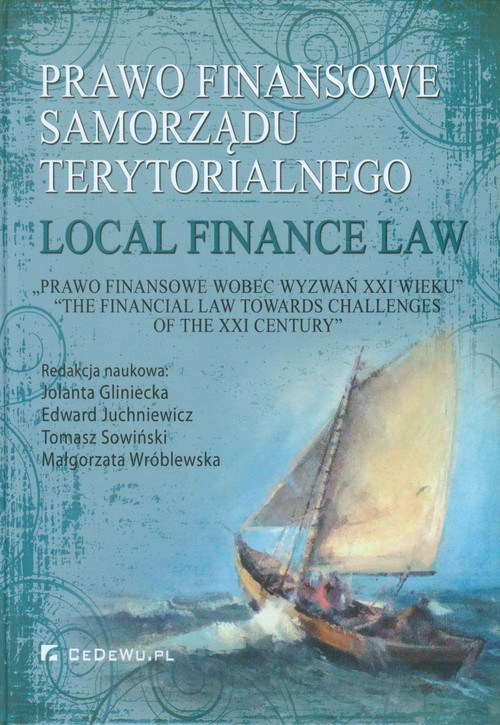 Image of Prawo finansowe samorządu terytorialnego Local Finance Law