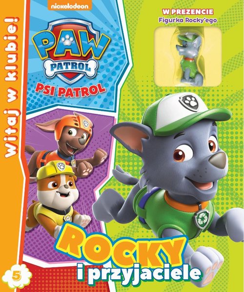 Image of Psi Patrol Witaj w Klubie Tom 5 Rocky i przyjaciele