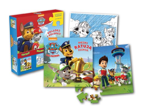 Image of Psi Patrol Układaj! Koloruj!