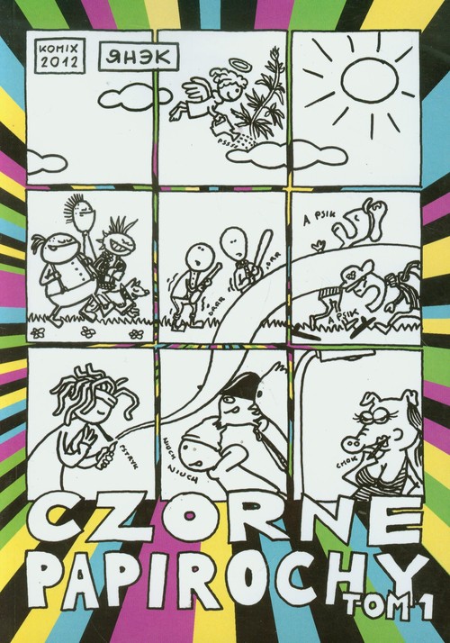 Image of Janek Czorne papirochy Tom 1 Komiks