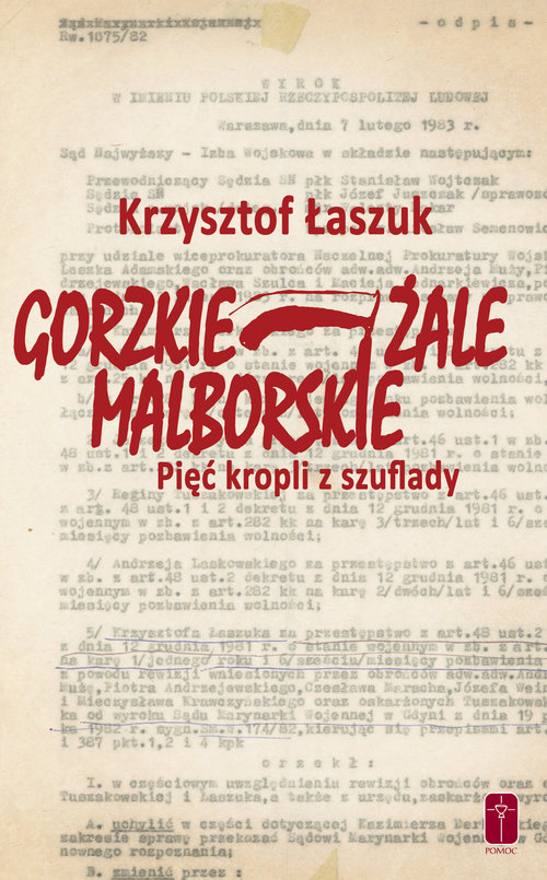 Image of Gorzkie żale Malborskie Pięć kropli z szuflady