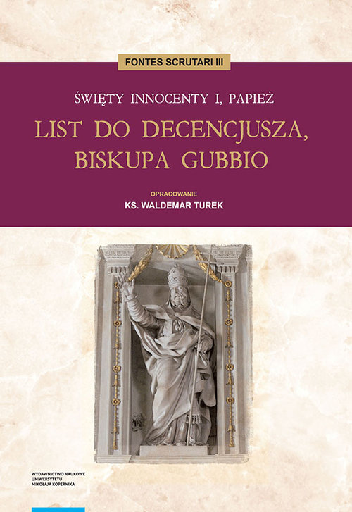 Image of List do Decencjusza biskupa Gubbio