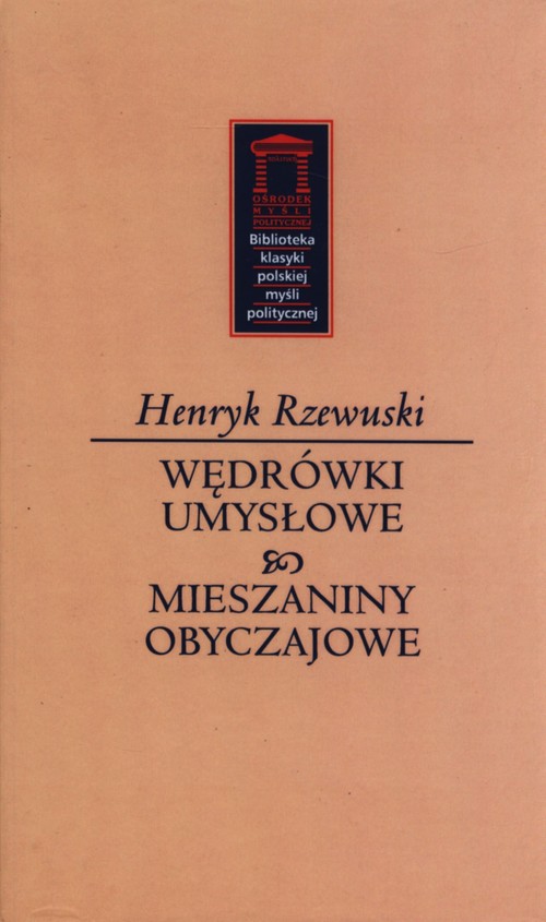 Image of Wędrówki umysłowe Mieszaniny obyczajowe