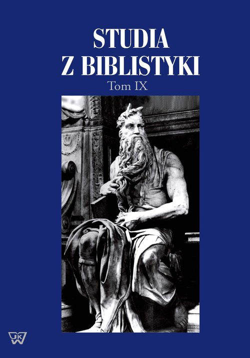 Image of Studia z biblistyki Tom 9