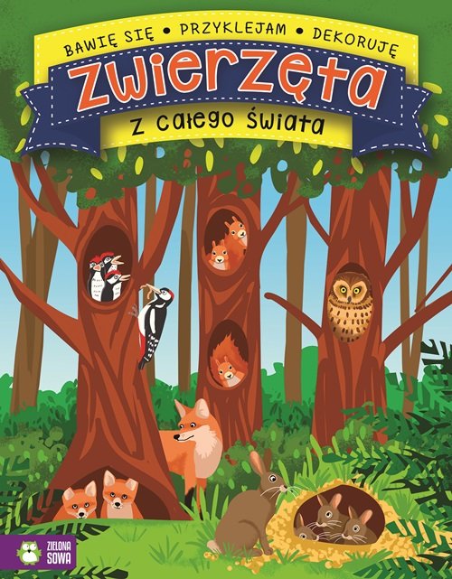 Image of Bawię się przyklejam projektuję Zwierzęta z całego świata