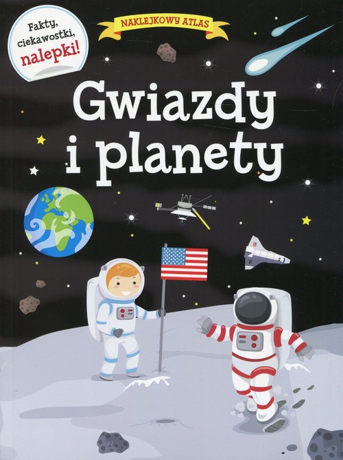 Image of Naklejkowy atlas Gwiazdy i planety