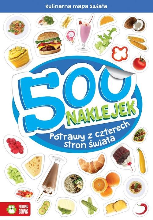 Image of 500 naklejek Potrawy z czterech stron świata