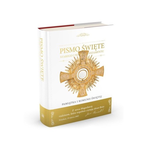 Image of Pismo Święte Starego i Nowego Testamentu Pamiątka 1 Komunii Świętej
