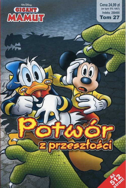 Image of Gigant Mamut Tom 27 Potwór z przeszłości