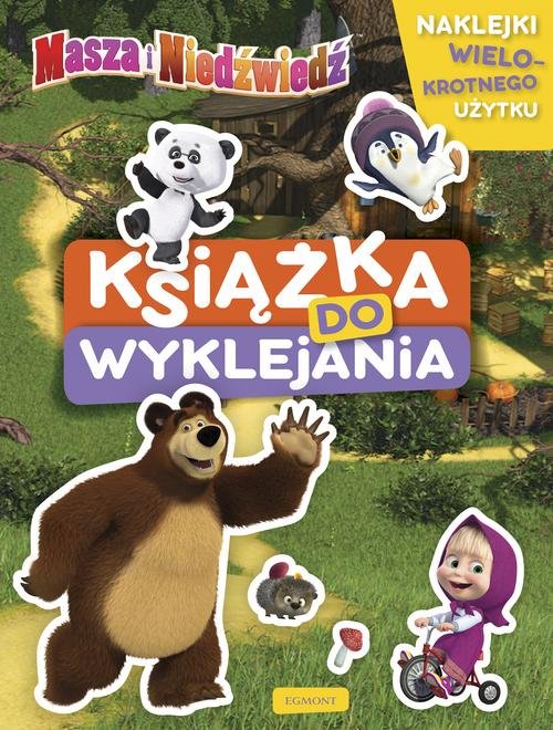 Image of Masza i Niedźwiedź Książka do wyklejania