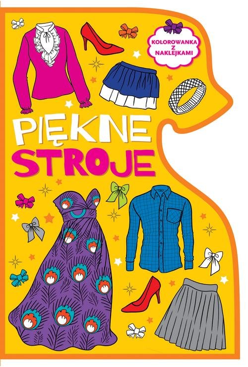 Image of Kolorowanka z wykrojnikiem Piękne stroje