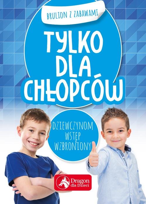 Image of Tylko dla chłopców Brulion z zabawami