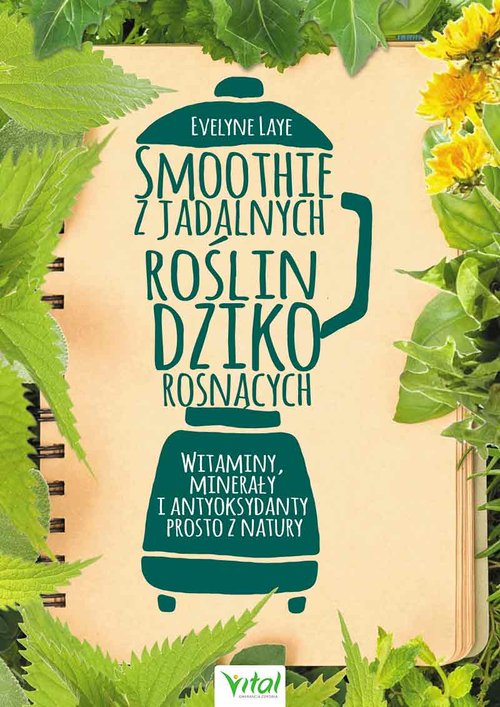 Image of Smoothie z jadalnych roślin dziko rosnących