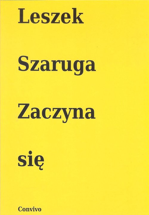 Image of Zaczyna się