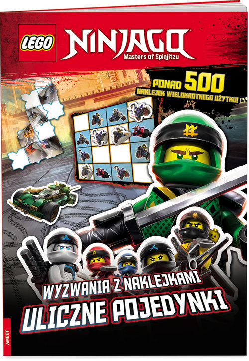 Image of Lego Ninjago Wyzwania z naklejkami Uliczne pojedynki SAC-701