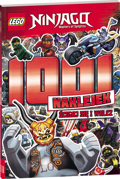 Image of Lego Ninjago 1001 naklejek Ścigaj się i walcz! LTS-701