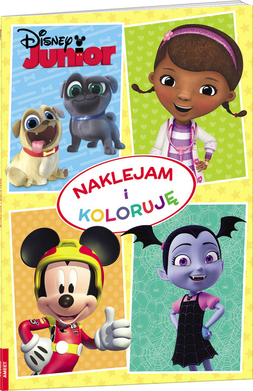 Image of Disney Junior Naklejam i koloruję NAK-6