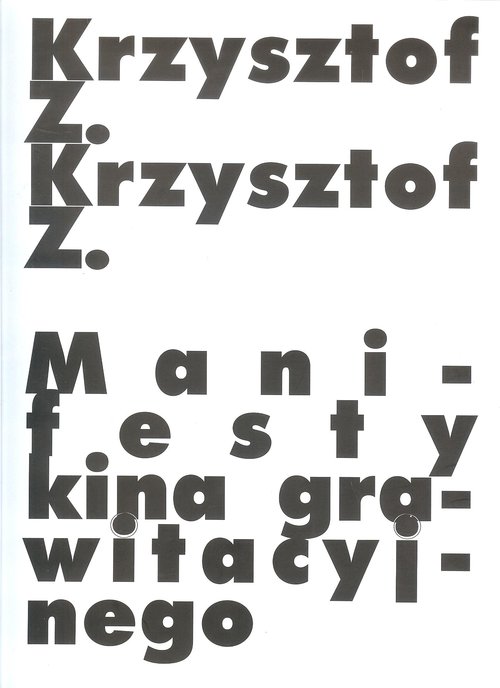 Image of Manifesty kina grawitacyjnego
