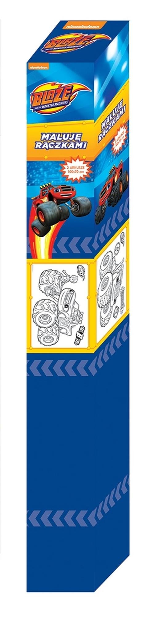 Image of Maluję rączkami Blaze i megamaszyny