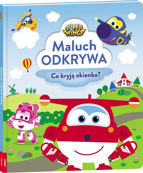 Image of Super Wings Maluch odkrywa Co kryja okienka? DMO-301