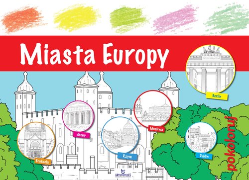 Image of Miasta Europy pokoloruj