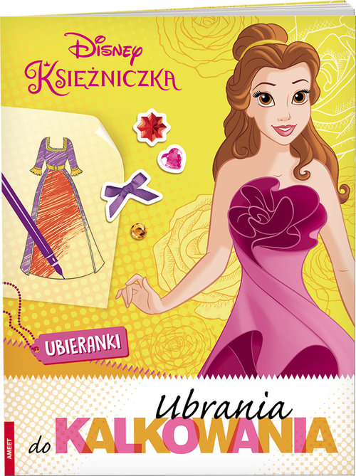 Image of Disney Księżniczka Ubrania do kalkowania DKL-1