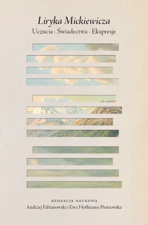 Image of Liryka Mickiewicza Uczucia świadectwa ekspresje