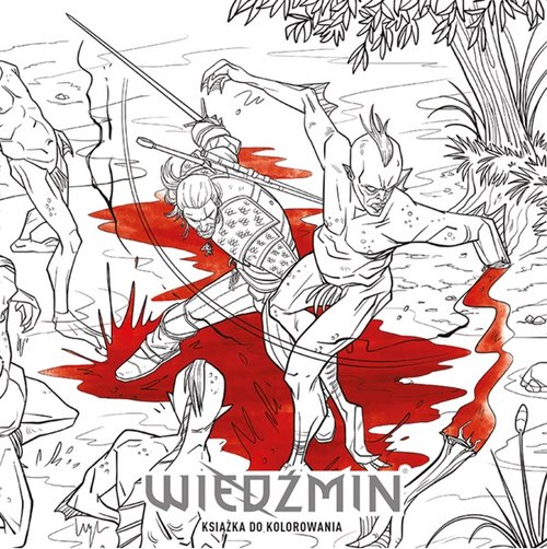 Image of Wiedźmin. Książka do kolorowania