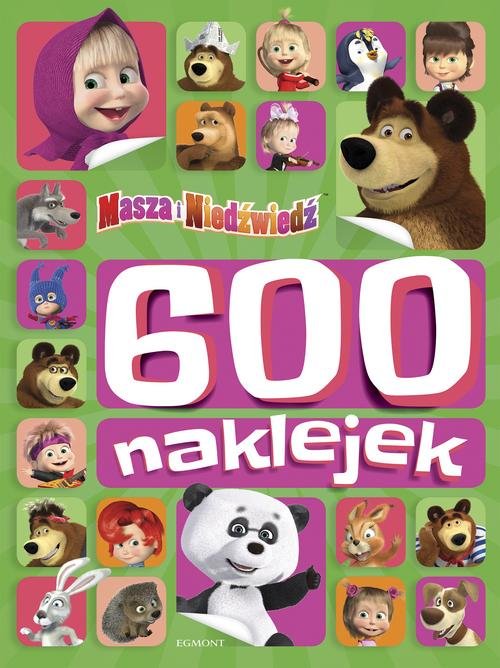 Image of Masza i Niedźwiedź 600 naklejek