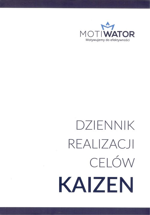 Image of Dziennik realizacji celów Kaizen
