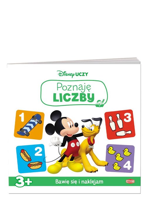 Image of Disney uczy Miki Raźni Rajdowcy Poznaję liczby UDM-2