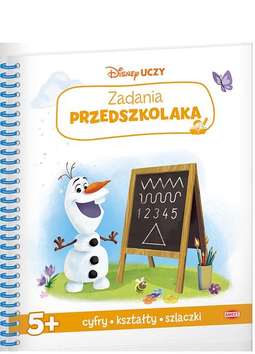 Image of Disney uczy Kraina Lodu Zadania przedszkolaka USKF-1