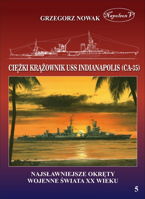 Image of Amerykański ciężki krążownik USS Indianapolis (CA-35)
