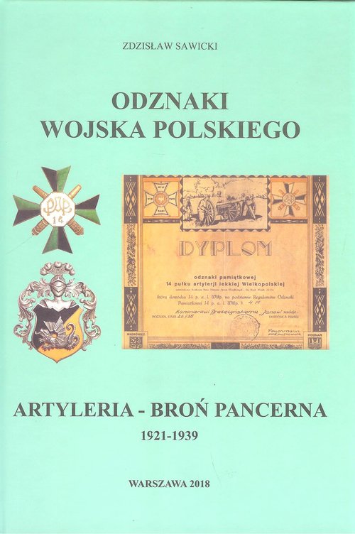 Image of Odznaki Wojska Polskiego 1921-1939 Artyleria - Broń Pancerna