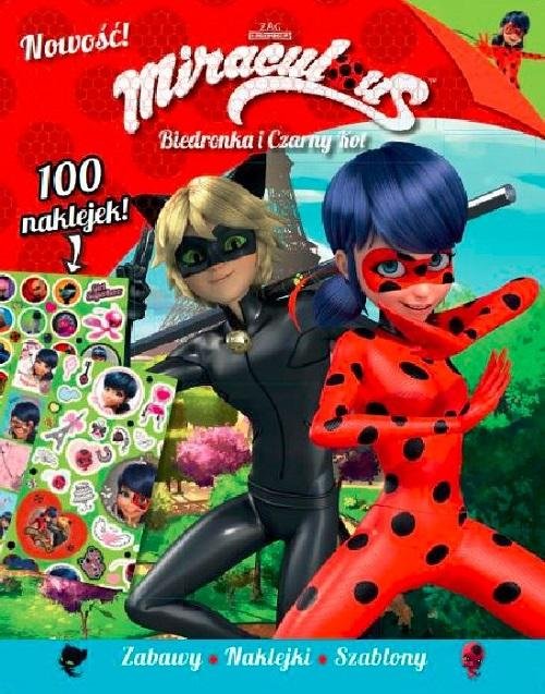 Image of Biedronka i Czarny Kot Zabawy naklejki