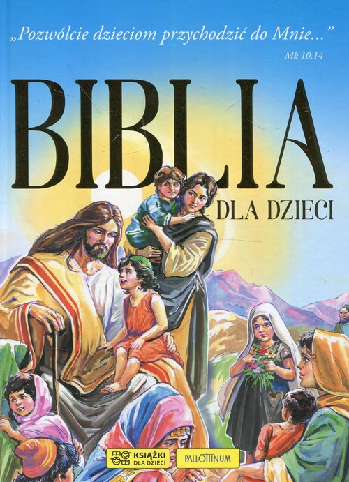 Image of Biblia dla dzieci niebieska