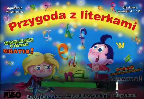 Image of Przygoda z literkami Pisak suchościeralny + naklejki gratis