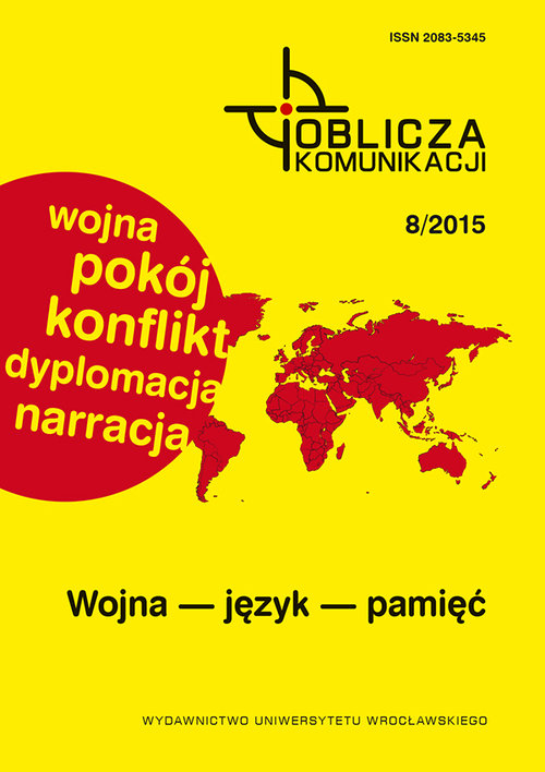 Image of Wojna — język — pamięć