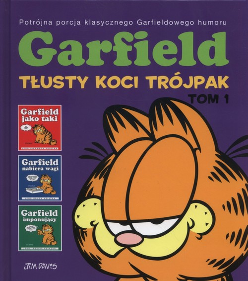 Image of Garfield Tłusty koci trójpak Tom 1
