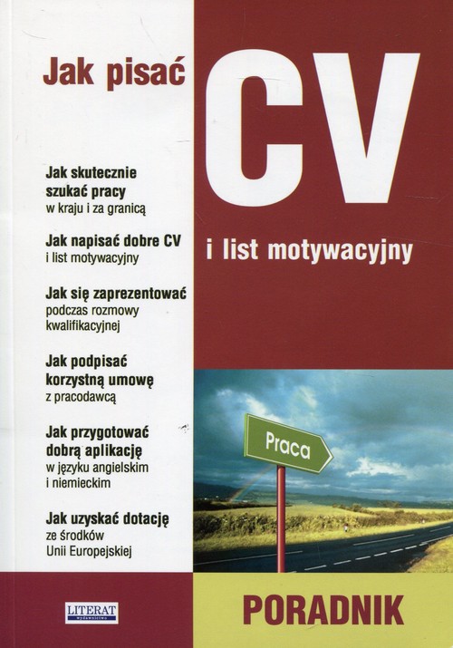 Image of Jak pisać CV i list motywacyjny Poradnik