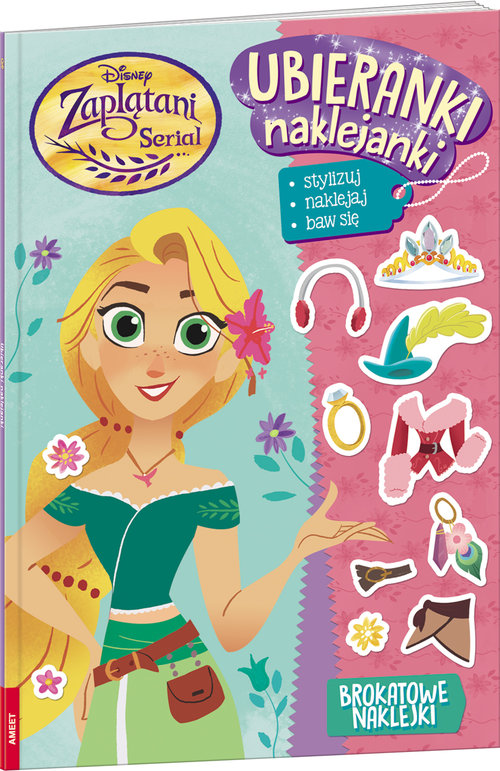 Image of Zaplątani Serial Ubieranki z naklejkami